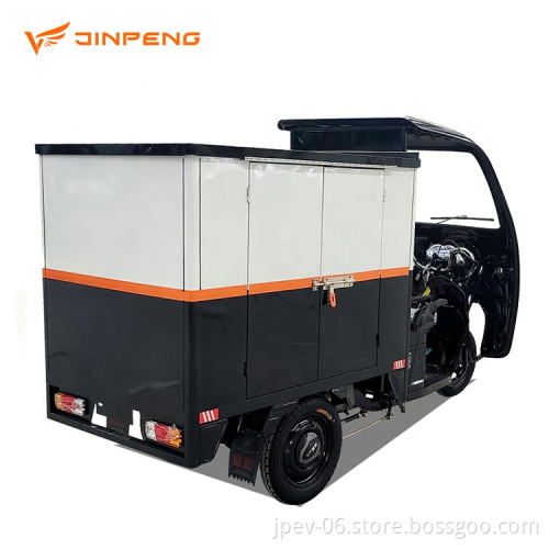 JINPENG Electric Tricycle 3 Wheel Adult Car Customized Color Cheap Price Silent Environment Friendly for Cargo
